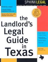 The Landlord's Legal Guide in Texas 1572483555 Book Cover
