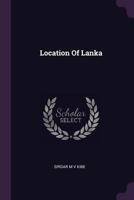 Location Of Lanka 1341716481 Book Cover