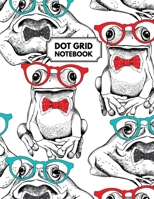 Dot Grid Notebook: Funny Frog Dotted Paper For Creative Journaling, Bullet Planner to Create Your Own Custom Journal 1712215108 Book Cover