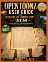 OPENTOONZ USER GUIDE FOR BEGINNERS AND ADVANCED USERS 2026: A Step-by-Step Practical Manual for Creating Professional 2D Animations, Mastering Every Tool, and Producing Studio-Quality Projects B0HCLSH3JT Book Cover
