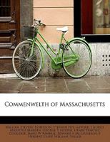 Commenwelth of Massachusetts 1241639000 Book Cover