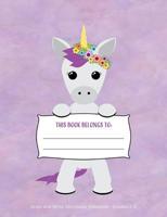 Draw and Write Storybook Notebook - Grades 3 - 5: Unicorn Creative Writing Wide Ruled Story Journal; 3rd Through 5th Grade 1093753978 Book Cover