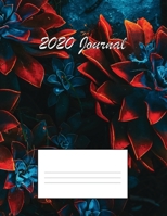 2020 Journal/Planner (Flower-themed cover) 1656864150 Book Cover