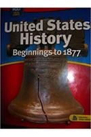 United States History and New York History: Beginnings to 1877 0554024624 Book Cover