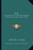 Job. Introd., REV. Version with Notes and Index - Primary Source Edition 054860567X Book Cover