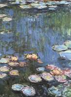 Monet Water Lilies Notebook 0486413608 Book Cover