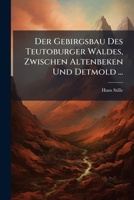Der Gebirgsbau Des Teutoburger Waldes: Zwischen Altenbeken Und Detmold (1900) 1173253041 Book Cover