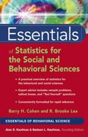 Essentials of Statistics for the Social and Behavioral Sciences with Essentials of Research Design and Methodology Set (Essentials of Behavioral Science) 0471220310 Book Cover