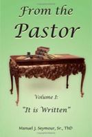 From the Pastor 1420858971 Book Cover
