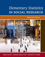 Elementary Statistics in Social Research 0205459587 Book Cover