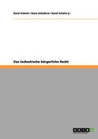 Das tschechische b�rgerliche Recht 3656062285 Book Cover