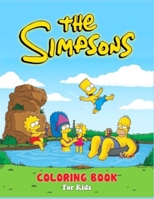 S�mpsons Coloring Book: High Quality Coloring Pages For Relaxation And Stress Relief B09SNXP2ZJ Book Cover
