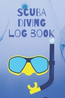 Scuba diving log book for divers: paperback dive logbook 1677394242 Book Cover