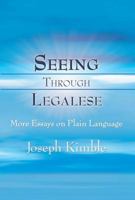 Seeing Through Legalese 153100864X Book Cover