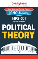 MPS-001 Political Theory 9381066396 Book Cover