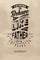 NOTIZBUCH A5 Dotted: Sohn Notizheft GEPUNKTET 120 Seiten - Vater Spruch Notizblock Vater Sohn Spr�che lustig Skizzenbuch - Humor Geschenk f�r Spa�vogel Scherzkeks Witzbold 1710244704 Book Cover