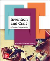 Invention and Craft: A Guide to College Writing 0073406031 Book Cover