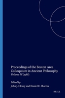 Proceedings of the Boston Area Colloquium in Ancient Philosophy 0819184012 Book Cover