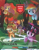 Unicorn Coloring Book for Kids Ages 4-8: Coloring Book for Kids Ages 4-8 null Book Cover