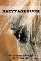 Reittagebuch: Das Reit- und Trainingsbuch zum Eintragen für über 200 Reiteinheiten - Mit meinem Haflinger durch das Jahr - Jahreskalender - Geschenkidee Haflinger (German Edition) 1712364367 Book Cover