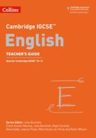 Cambridge IGCSE® English Teacher Guide 0008262012 Book Cover