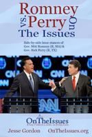 Romney vs. Perry on the Issues 1468036459 Book Cover