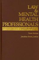 Law & Mental Health Professionals 1433803348 Book Cover