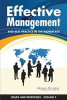 Effective Management and Best Practice in the Workplace (Issues and Responses Book 2) 9768219491 Book Cover