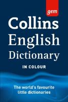English Dictionary (Collins Gem) 0007290330 Book Cover