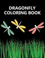 Dragonfly coloring book B0CPVKCD55 Book Cover