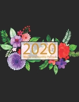 2020 Planner Weekly and Monthly: Jan 1, 2020 to Dec 31, 2020: Weekly & Monthly Planner + Calendar Views | Inspirational Quotes and Watercolor Floral December 2020 1670001245 Book Cover