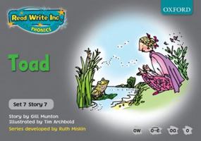Read Write Inc. Phonics: Grey Set 7 Storybooks: Toad 0198462174 Book Cover