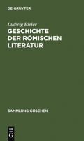 Geschichte der römischen Literatur 3110082861 Book Cover