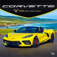 Corvette Official 2026 12 X 24 Inch (Hanging) Monthly Square Wall Calendar Plastic-Free B0DYL9WP5C Book Cover