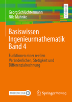 Basiswissen Ingenieurmathematik Band 4: Funktionen Einer Veränderlichen, Stetigkeit, Differenzial- Und Integralrechnung 3658453443 Book Cover