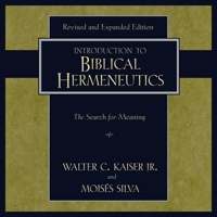 Introduction to Biblical Hermeneutics: The Search for Meaning B0FYMW9VXW Book Cover