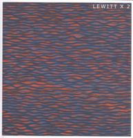 Lewitt X 2: Structure And Line And Selections from the Lewitt Collection 0913883336 Book Cover