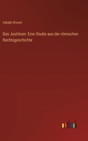 Das Justitium: Eine Studie aus der römischen Rechtsgeschichte 3368526219 Book Cover