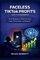 Faceless TikTok Profits 2026 for Beginners: 50 AI Playbooks to Build Viral Series, Create Content Faster, and Monetize B0GQV73Z5Y Book Cover
