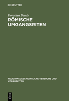 Romische Umgangsriten 3110160773 Book Cover