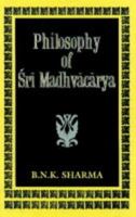 Philosophy of Madhvacharya 8120800680 Book Cover