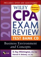 Wiley CPA Exam Review 2010 Test Bank CD - Business Environment and Concepts 0470453435 Book Cover