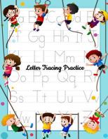 Letter Tracing Practice: Printing Practice Handwriting Workbook For Kids Plus American Sign Language 1725957388 Book Cover