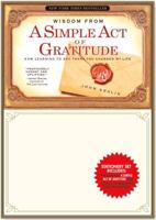 A Simple Act of Gratitude Stat Set 1441311688 Book Cover