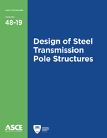 Design of Steel Transmission Pole Structures 0872627543 Book Cover