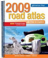 American Map 2009 Road Atlas Midsize: United States, Canada, Mexico 0841628440 Book Cover