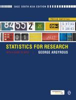 Statistics for Research: With a Guide to SPSS 8132110358 Book Cover