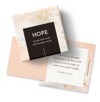 ThoughtFulls: Hope: 30 Pop-Open Cards with Messages Inside 1966077254 Book Cover