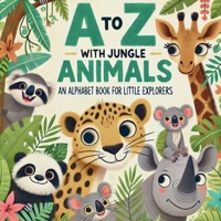 A to Z with Jungle Animals: Discover and Learn the Alphabet with 26 Delightful Jungle Friends! B0F5P1N3CQ Book Cover