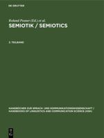 Semiotik / Semiotics Handbücher zur Sprach- und Kommunikationswissenschaft / Handbooks of Linguistics and Communication Science (HSK) Semiotik / Semio 3110156628 Book Cover